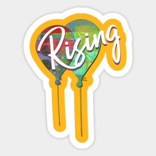 Rising Balloons Sticker